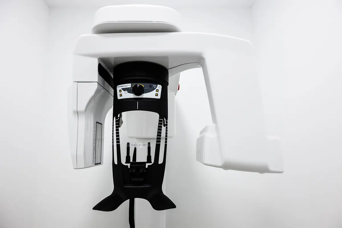 El equipo de CBCT del centro, para los estudios en tres dimensiones